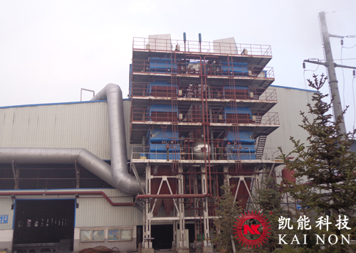 冶煉爐余熱過設備余熱發電現場