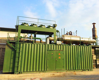 750kW 沼氣發(fā)電機組臥式余熱鍋爐