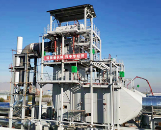 多合一燃氣發電機組尾氣SCR脫硝余熱利用一體化裝置